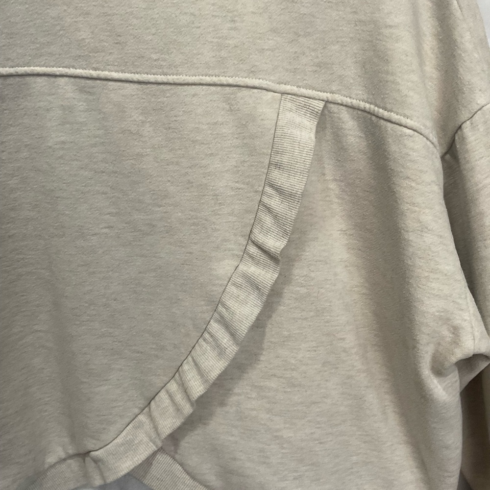 Ariat Women's sweatshirt Cowboy Graphic Crew Sweater Oatmeal Heather size XXL - Picture 5 of 8